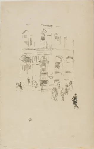 Victoria Club by James McNeill Whistler, print, 1879-1887