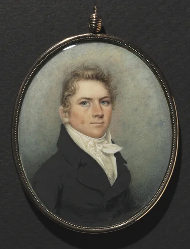 Portrait of a Man by Nathaniel Rogers, painting, 1810-1815