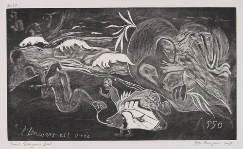 Noa Noa: L'Univers est créé (The Universe is Created) by Paul Gauguin, print, 1893-1894