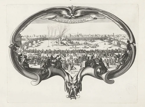 De waaier by anonymous, print, 1619