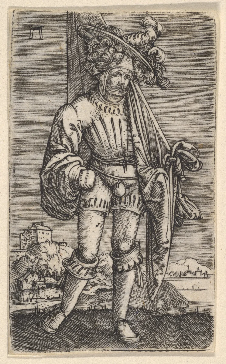 The Little Standard-Bearer by Albrecht Altdorfer, print, 1500-1538