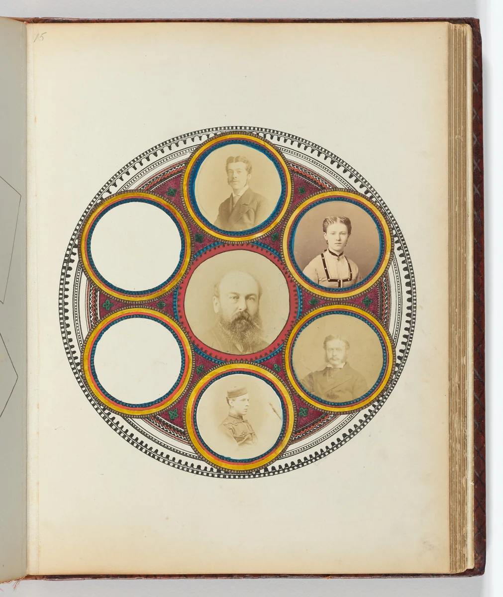 The Johnstone Album by Agnes Caroline Chamberlayne Johnstone, photograph, 1868