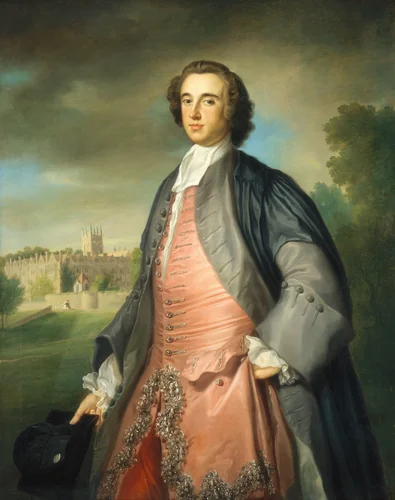 A Graduate of Merton College, Oxford by George Knapton, painting, 1754-1755