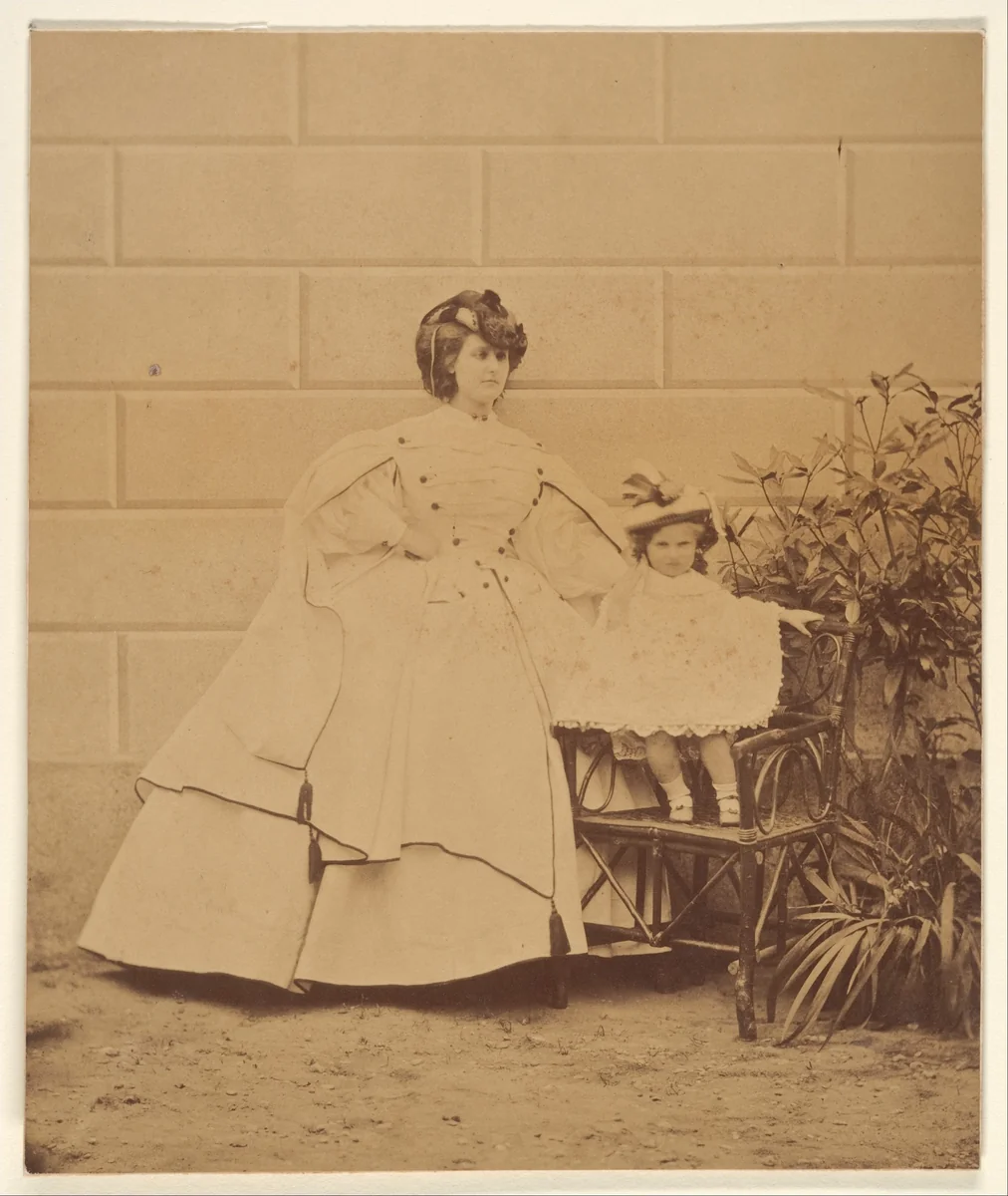 La Colombe et le Tigre by Pierre-Louis Pierson, photograph, 1860-1869