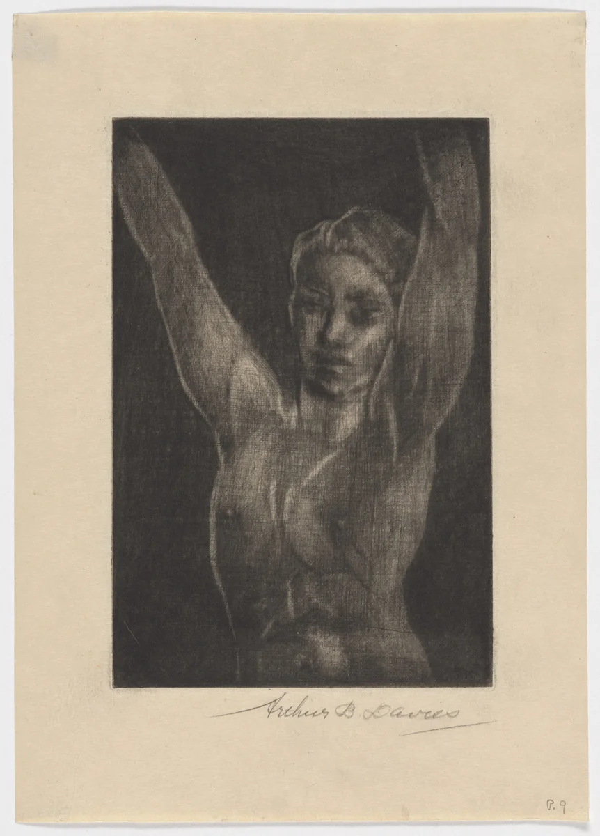 Entreat by Arthur B. Davies, print, 1927