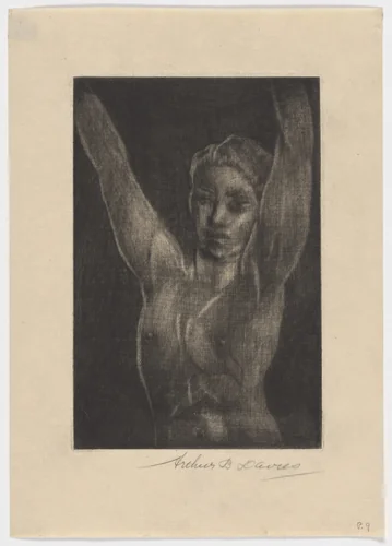 Entreat by Arthur B. Davies, print, 1927