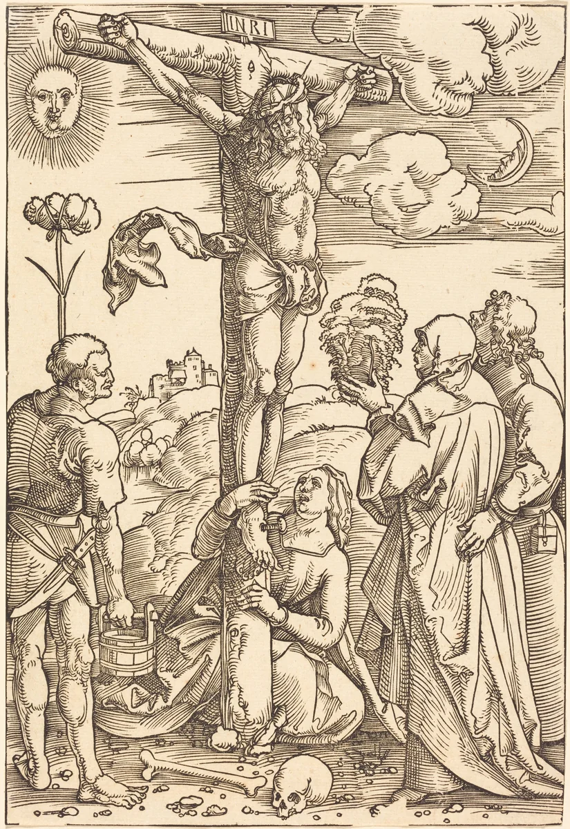 Christ on the Cross by Hans Baldung Grien, print, 1505