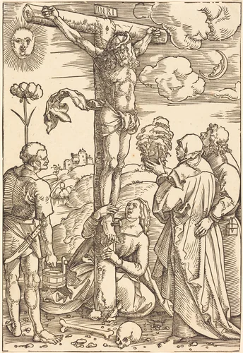Christ on the Cross by Hans Baldung Grien, print, 1505
