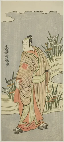 The Actor Ichikawa Yaozo II by Torii Kiyomitsu I, print, 1766-1776