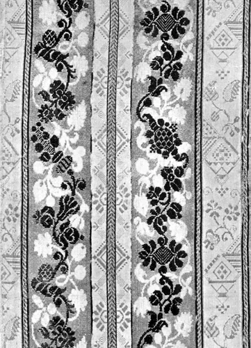 Fragment by France, textile, 1675-1700