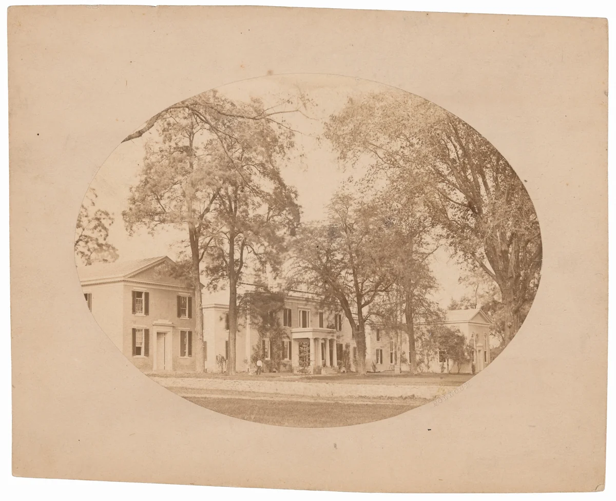 Doughoregan Manor, Maryland by Henry Pollock, photograph, 1855-1865