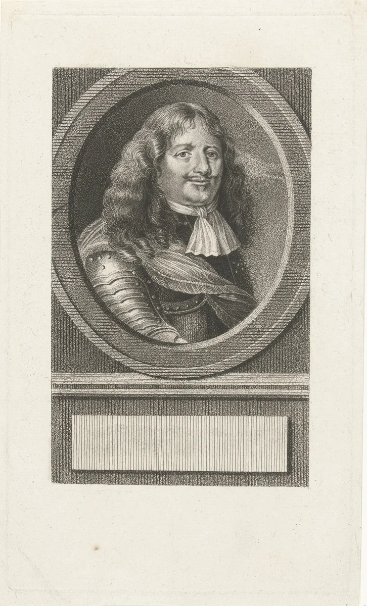 Portret van Karl Rabenhaupt by Lambertus Antonius Claessens, print, 1792-1808