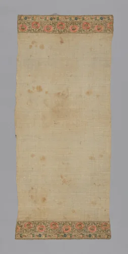 Towel or Napkin by Turkey, textile, 1801-1900