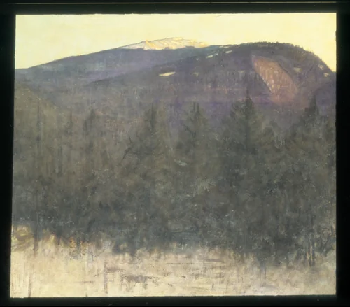 Winter Sunrise, Monadnock by Abbott H. Thayer, artwork, 1917