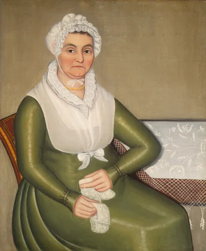 Alsa Slade by Ammi Phillips, painting, 1816
