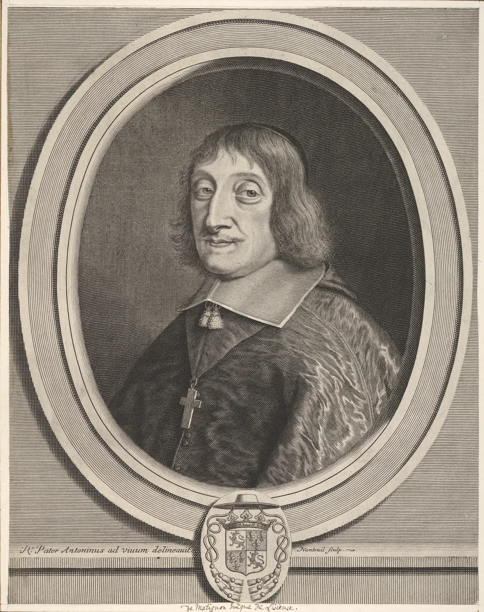 Léonor Goyon de Matignon by Robert Nanteuil, print, 1652-1662