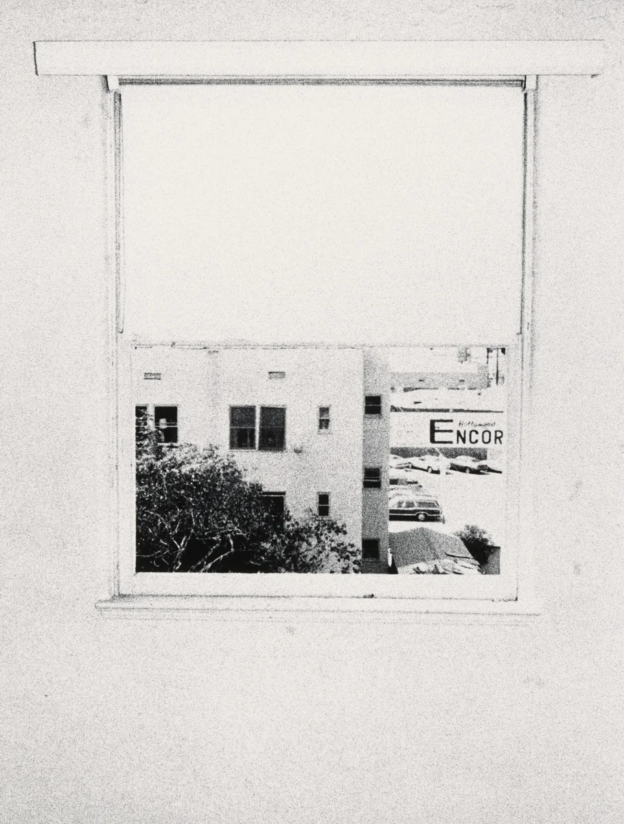 The Hollywood Suites (Windows) #21 by Steve Kahn, photograph, 1976