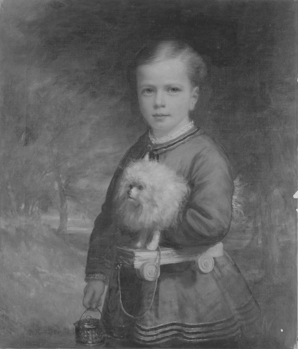 Nicoll Havens Dering by Daniel Huntington, artwork, 1871