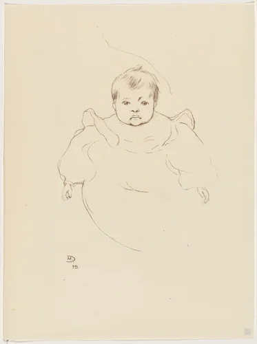 Petit portrait by Maurice Dumont, print, 1895