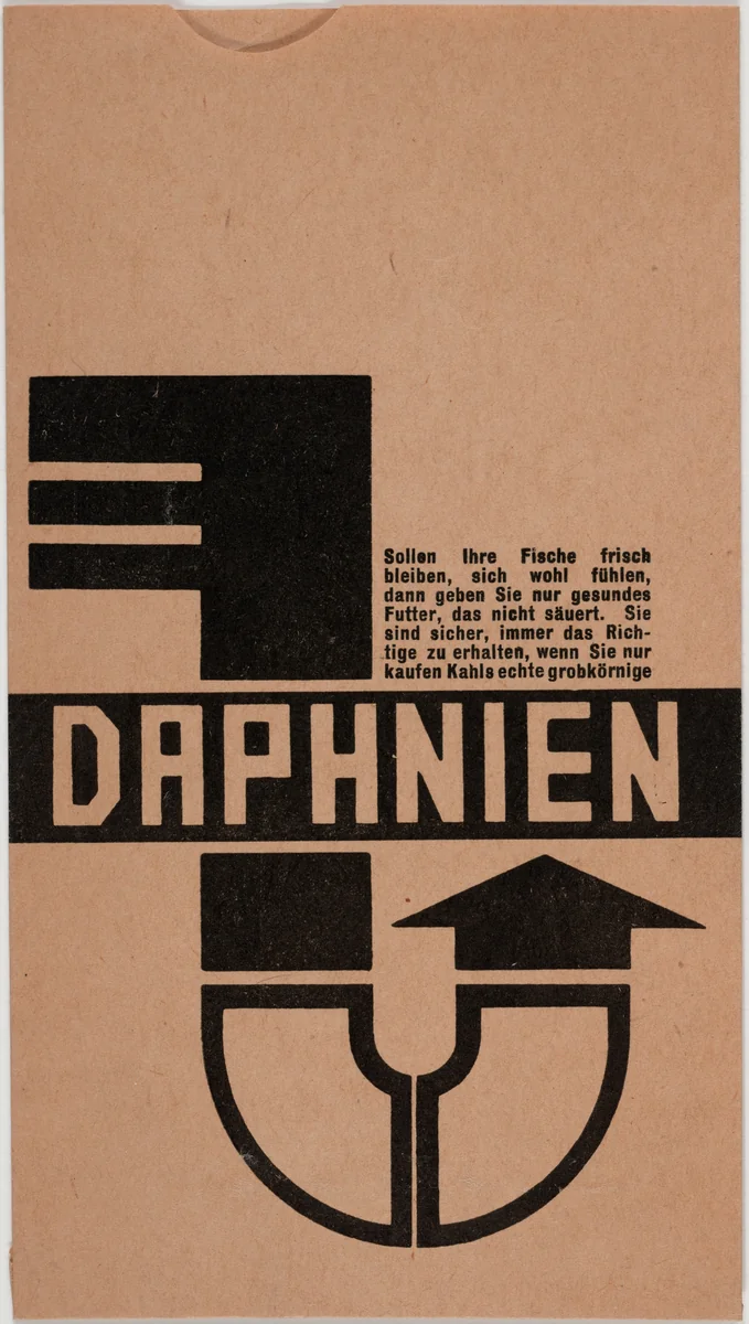 Daphnien by Robert Michel, design, 1924