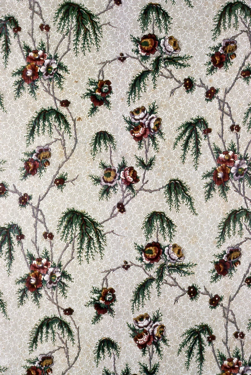 Panel by England, textile, 1750-1800
