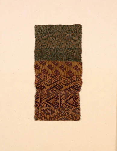 Sampler by Chancay, textile, 1000-1476