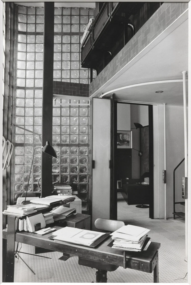 Maison de Verre, Paris by Michael Carapetian, Pierre Chareau, architecture, 1966