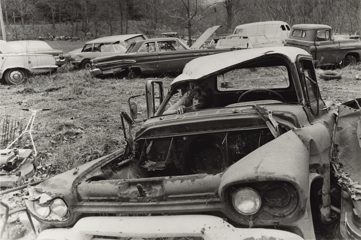 Fat Sabatine, Martins Creek, Pennsylvania by Larry Fink, photograph, 1978