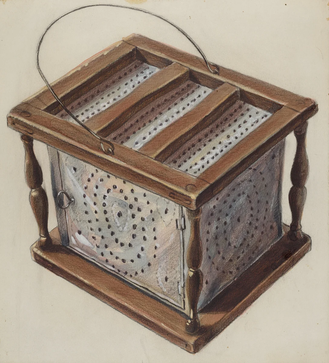 Foot Warmer by Richard Taylor, index of american design, 1936