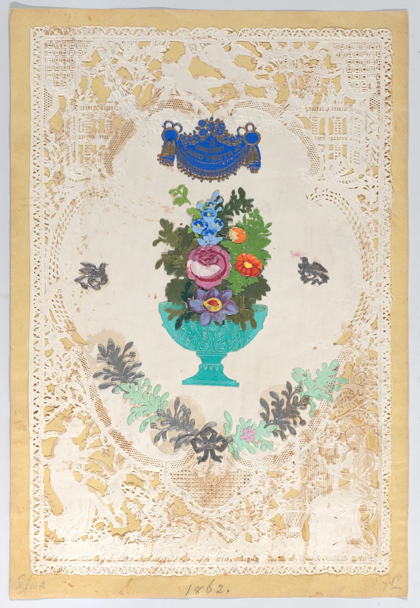 Valentine by anonymous, other, 1862