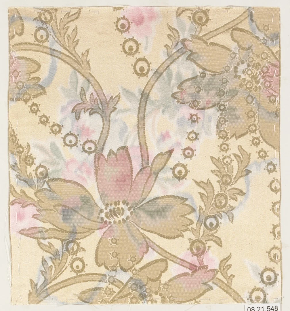 Textile sample by Unknown Designer, textile, 1900