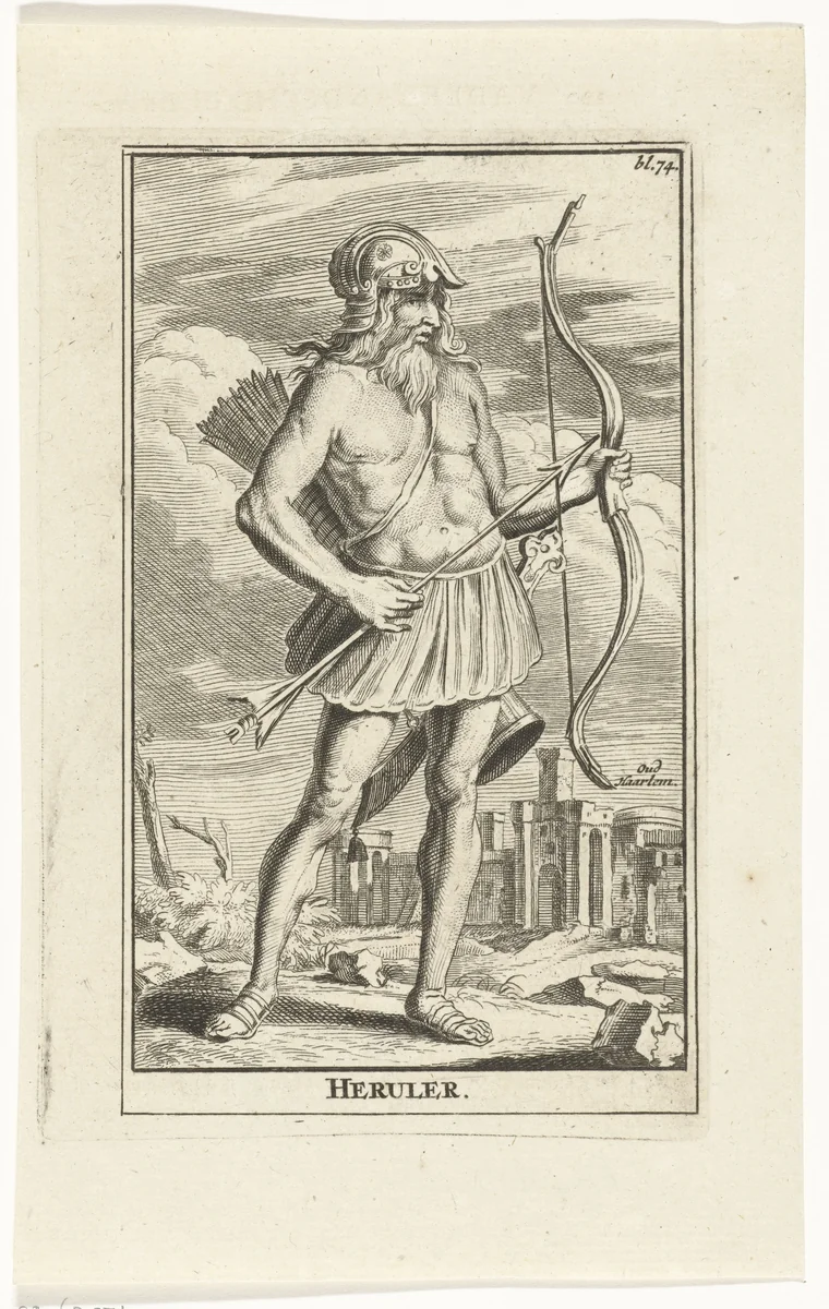 Herulen by anonymous, print, 1712-1714
