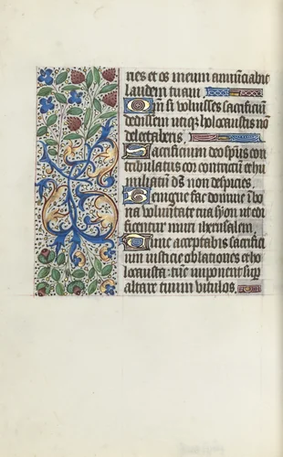 Book of Hours (Use of Rouen): fol. 135v by Master of the Geneva Latini, book, 1465-1475
