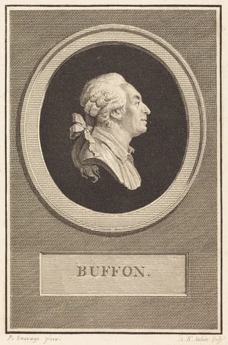 Buffon by Augustin de Saint-Aubin, print, 1798