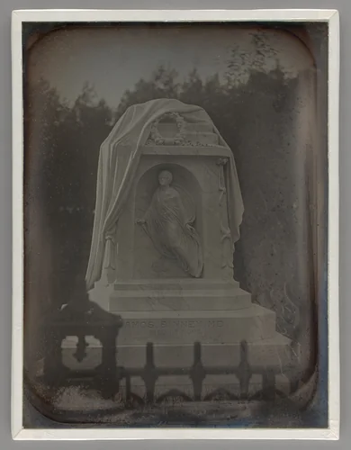 Untitled (Mt. Auburn Cemetery, Cambridge, MA) by Albert Sands Southworth and Josiah Johnson Hawes, other, 1850