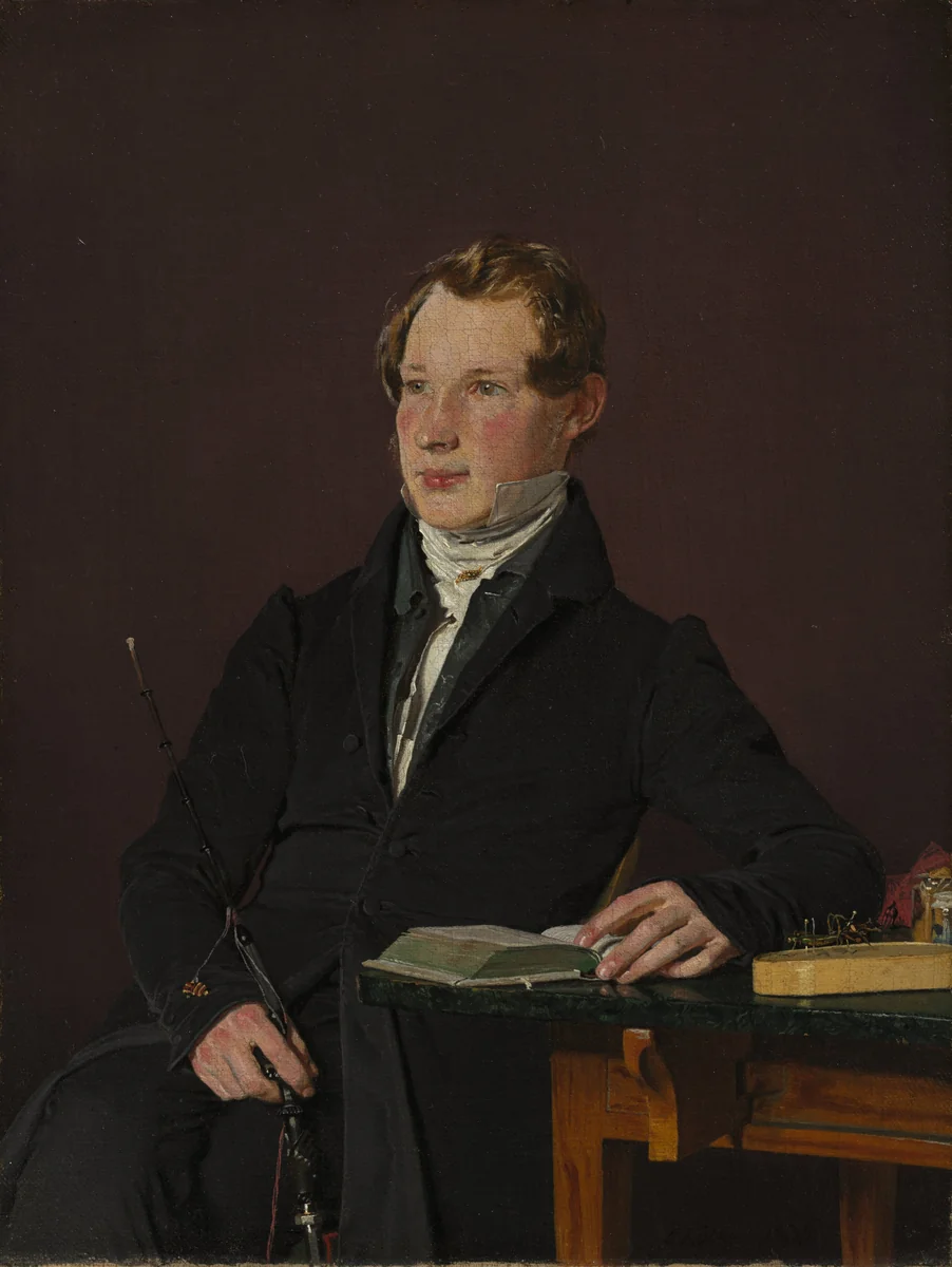 Dr. Johann Henning Kjetil Hjardemaal by Christen Købke, painting, 1833