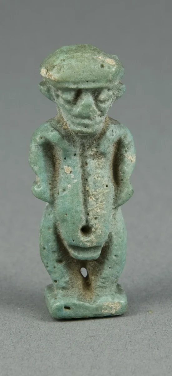 Amulet of Pataikos by Egyptian, metalwork, -800--300