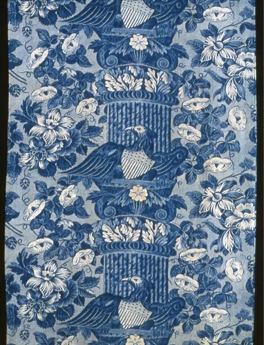 Panel (Furnishing Fabric) by Possibly United States, textile, 1840-1860