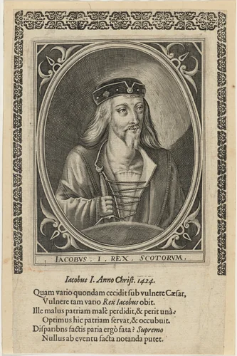 James I, King of Scotland by Unknown 19th Century, print, 1603