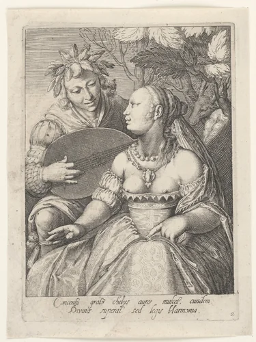 Gehoor by Cornelis Boel, print, 1663-1693