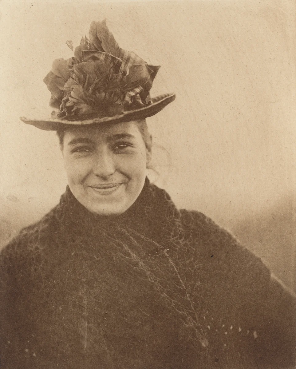A Daughter of the Marshland by Peter Henry Emerson, photograph, 1890-1891