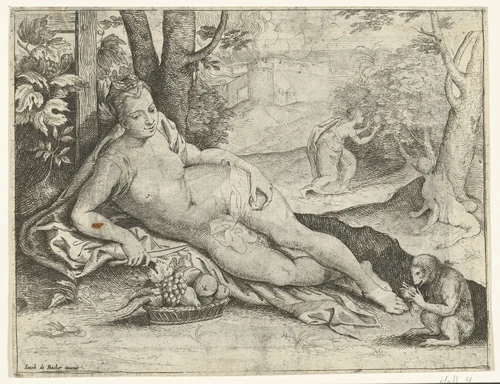 Smaak by Jacob de Backer, print, 1570-1590