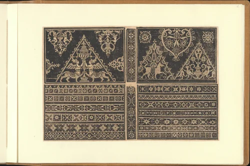 Schon newes Modelbuch...Page 15(r) by Sigismundus Latomus, book, 1617