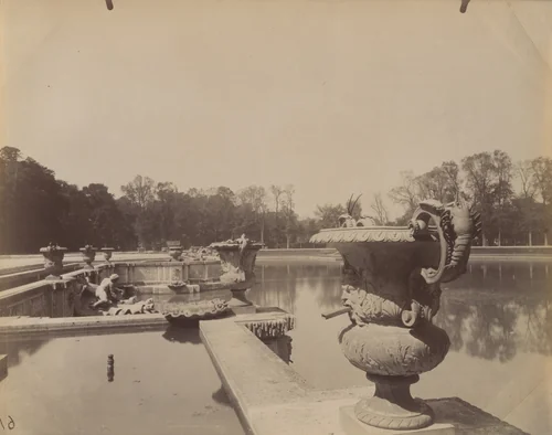 Versailles -- Bassin de Neptune by Eugène Atget, photograph, 1901