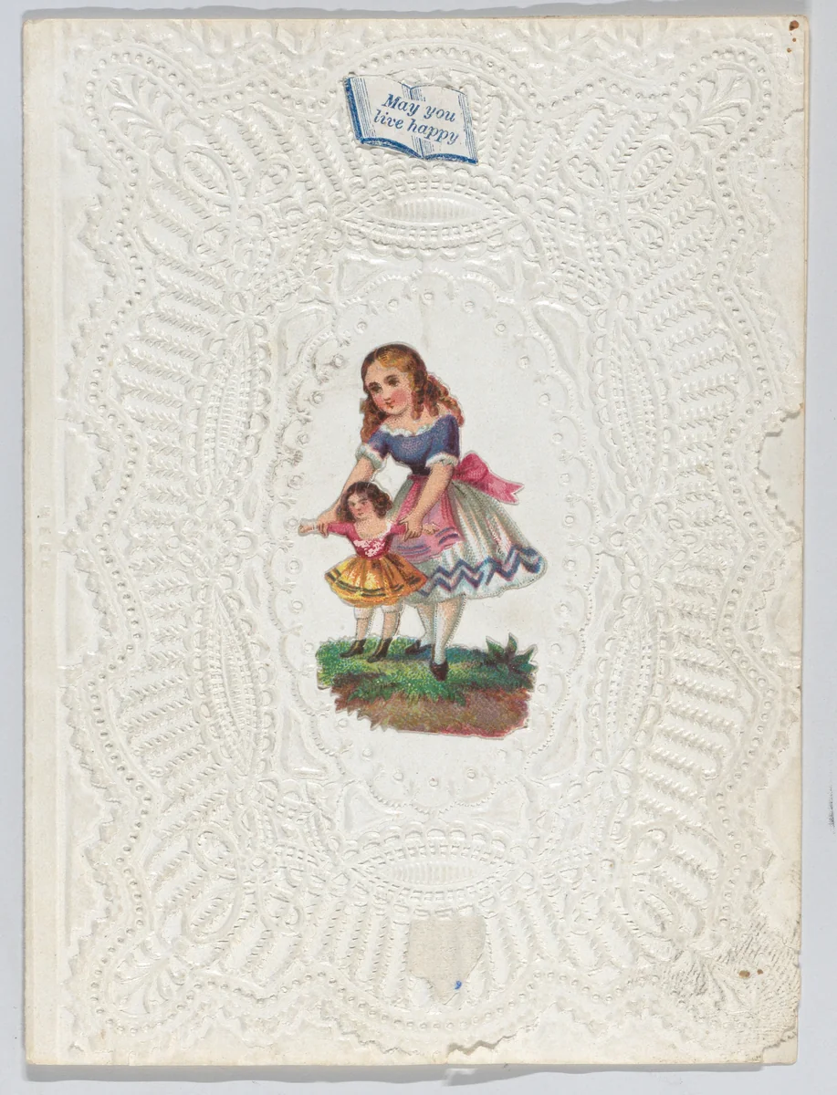 Valentine by anonymous, other, 1850-1860