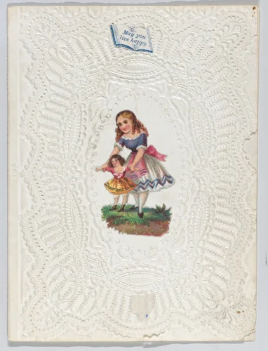 Valentine by anonymous, other, 1850-1860