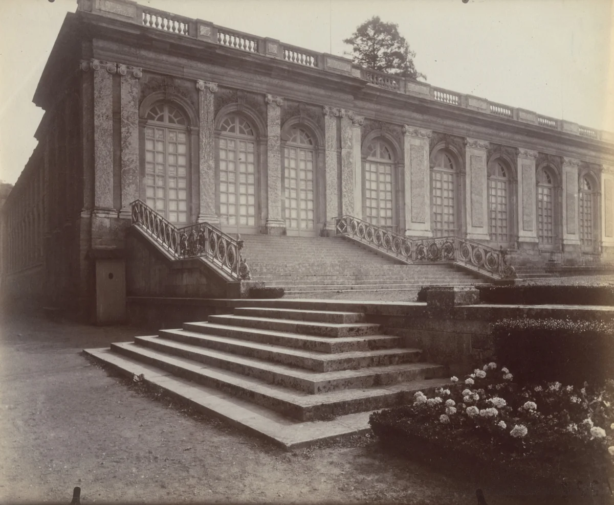 Grand Trianon by Eugène Atget, photograph, 1923