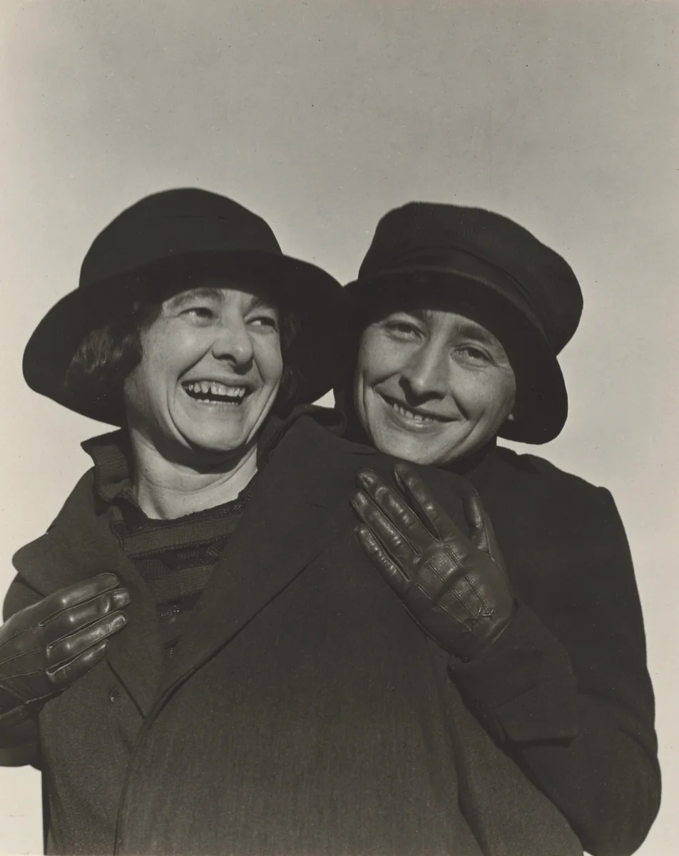 Ida and Georgia O'Keeffe by Alfred Stieglitz, photograph, 1924