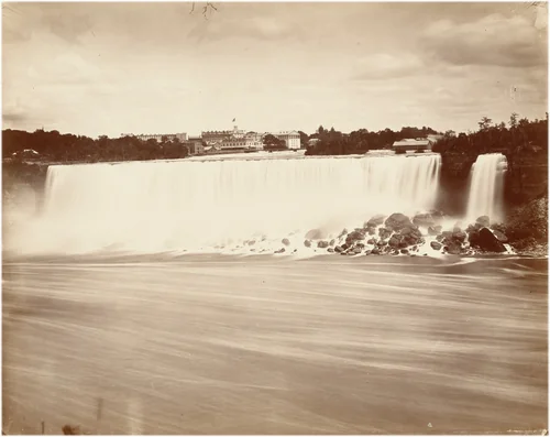 Niagara by George Barker, photograph, 1860-1879