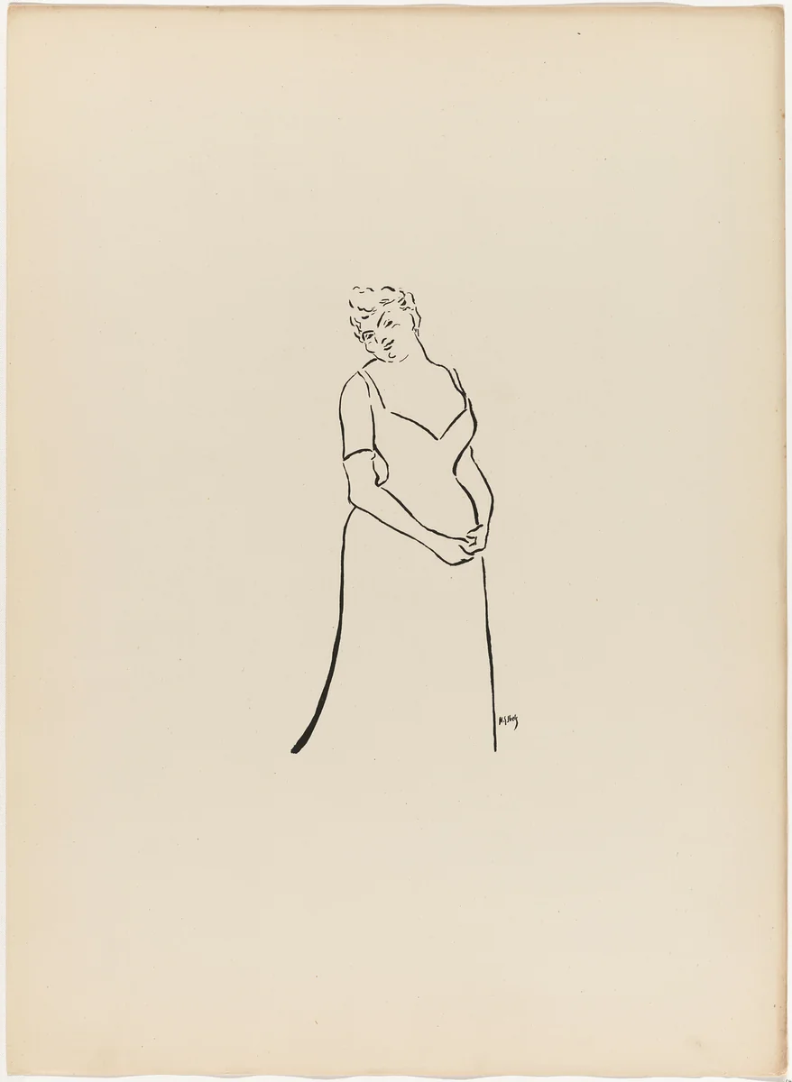 Anna Thibaud, from Le Café-Concert by Henri Gabriel Ibels, print, 1893